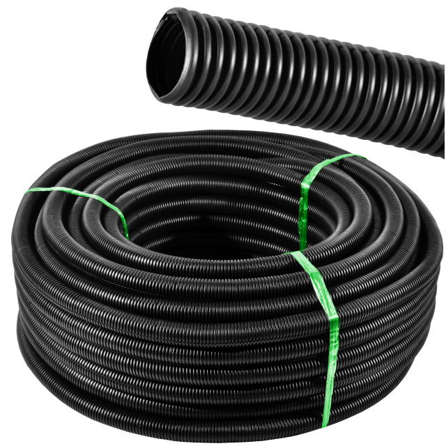 SPLIT CONVOLUTED TUBING WIRE (1/4" 3/8" 1/2" 3/4" 1" BY 100FT CARTON)