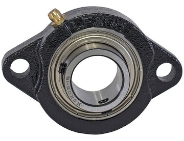 3/4 INCH SHAFT DIAMETER ECCENTRIC LOCKING COLLAR STYLE FLANGE BEARING - 2 HOLE 2F12