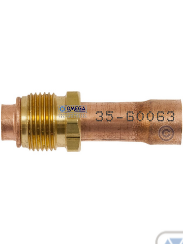 FITTINGS COPPER TUBE #8 MOR 35-60063