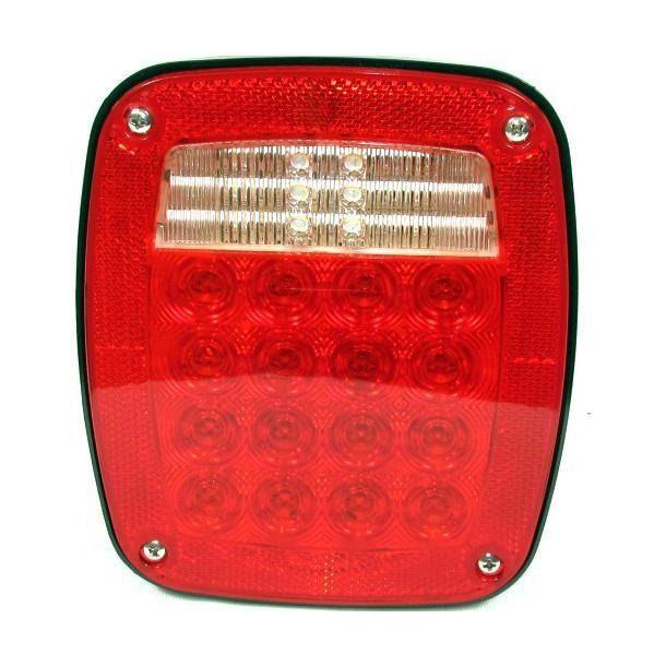 F235290 BOX RED/BCKUP LMP 16LED