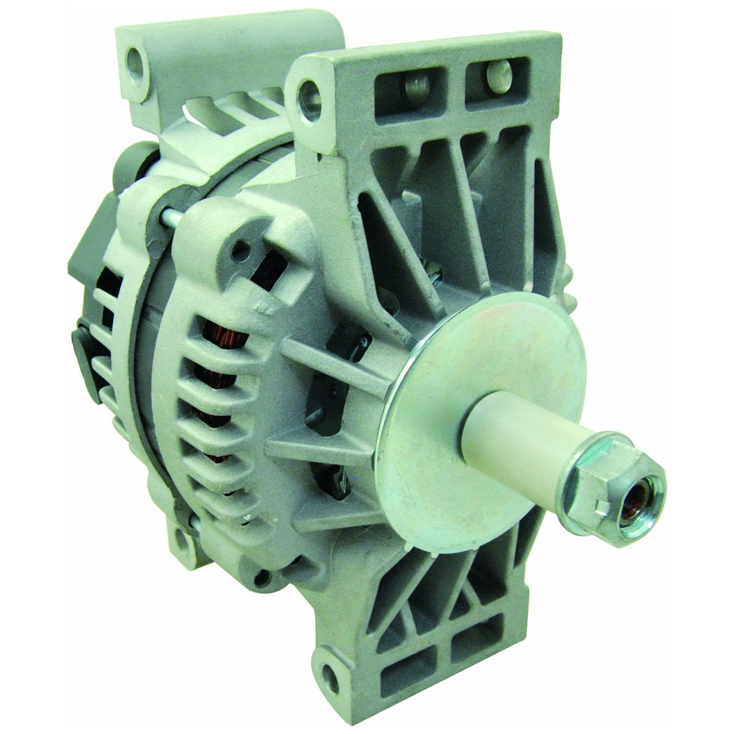 8707N ALTERNATOR -24SI 12V 160A CW PAD MOUNT W/REMOTE SENSE  W/PLUG IN CONNECTOR  I & R TERMINALS