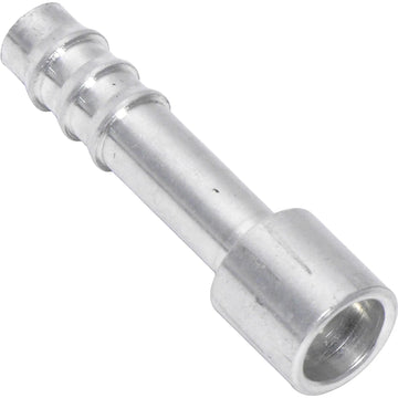 Aluminum Straight Outer Weld-on Barb Fitting 6 WELDON 6BB ALU F