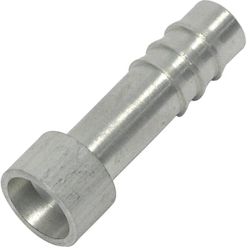 Aluminum Straight Outer Weld-on Barb Fitting 8 WELDON 8BB ALU F