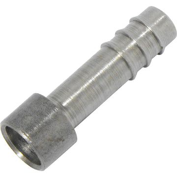 Steel Straight Outer Weld-on Barb Fitting 8 WELDON 8BB ST F