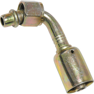 Steel 90º Female Oring Beadlock Fitting 8 FOR 8BL STL 90 #8