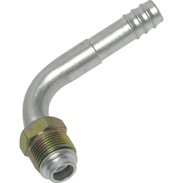 Aluminum 90º Male Oring Barb Fitting 10MOR 10BB 90 #10