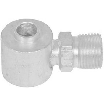 Aluminum 90º Compressor Male Insert Oring Fitting