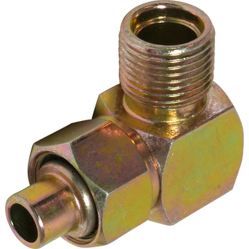 Steel 90º Compressor Fitting #8