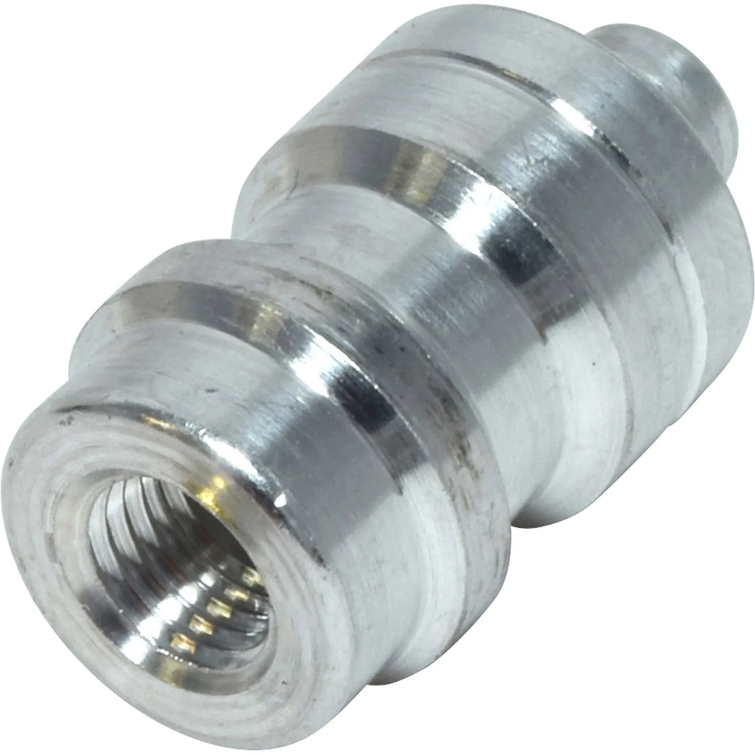 Aluminum Str. Inner Weld-on Service Port Fitting ST 16MM WELD ON ALUM