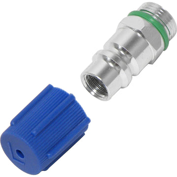 Aluminum Straight Screw-on Service Port Fitting GM Low Side High Flow